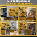 Ferreteriai 47" Heavy Duty Workbench with Power Outlet & USB-C, Exclusive Yellow Side Battery Holder-7