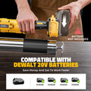 Ecarke Cordless Grease Gun Compatible with DeWalt 20V Battery (Tool Only)-8