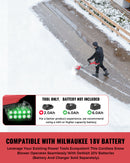 LIVOWALNY Electric Snow Shovel Compatible with Milwaukee 18V Battery (Tool Only)-8