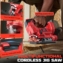Ecarke Cordless Jig Saw Compatible With Milwaukee 18V Battery (Without Battery)-8