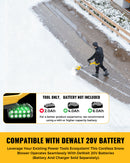 LIVOWALNY Electric Snow Shovel Compatible with Dewalt 20V Battery (Tool Only)-8