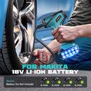 LIVOWALNY 150PSI Cordless Air Pump Compatible With Makita 18V Battery (No Battery)-9