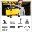 Ecarke 2.5-Gal 3-in-1 Cordless Wet/Dry Vacuum for DeWalt 20V Batteries (No Battery)-9