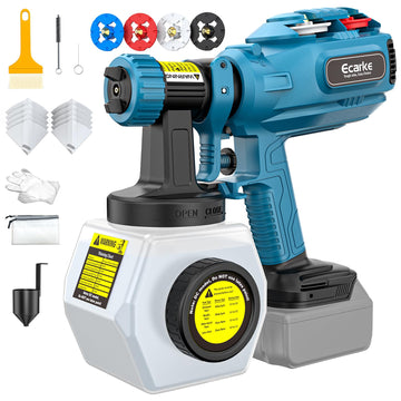 Ecarke Cordless Paint Sprayer Compatible with Makita 18V Battery (Tool Only)