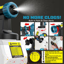Ecarke Cordless Paint Sprayer Compatible with Makita 18V Battery (Tool Only)-8