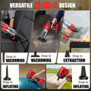 Cordless Car Vacuum Compatible with Milwaukee 18V Battery, 20000Pa High-Power 5-in-1 Handheld Vacuum & Air Blower, Air Duster and Pump for Car, Home, Office & Pet Cleanin father’s day gift (Battery NOT Included)-5