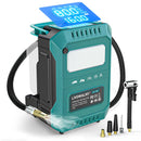 Tire Inflator Air Compressor Compatible with Makita 18V Battery, Cordless Bike Pump 160 PSI Car Air Pump with Deflation & LED Lights & Digital LED Display (No Battery)-1