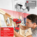 Cordless Heat Gun Compatible with Milwaukee 18V Battery 600℃ High Power Hot Air Gun (68°F-1112°F) & Airflow Control Digital Display (Tool Only)-7