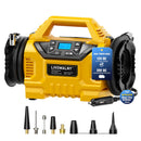 LIVOWALNY 3X Faster Cordless Tire Inflator Air Compressor Pump Compatible with Dewalt 20V Battery, 160PSI 12V DC/20V DC with Pressure Gauge & Deflator for Car, Pickup, Air Mattresses (Tool Only)-1