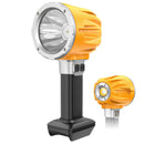 LED Work Light Compatible with DeWalt 20V Battery, Flashlight & COB Flood Light, 1500LM Ultra Bright, 2 Brightness, 4 Color Temperatures, Red Flashing Warning Light, Battery Protection (Tool Only)-1