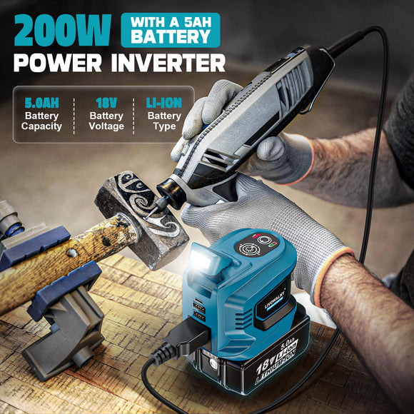 Dc to Ac Power Inverter : Livowalny Power Inverter for Battery - Livowalny