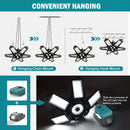 hexagon garage lights