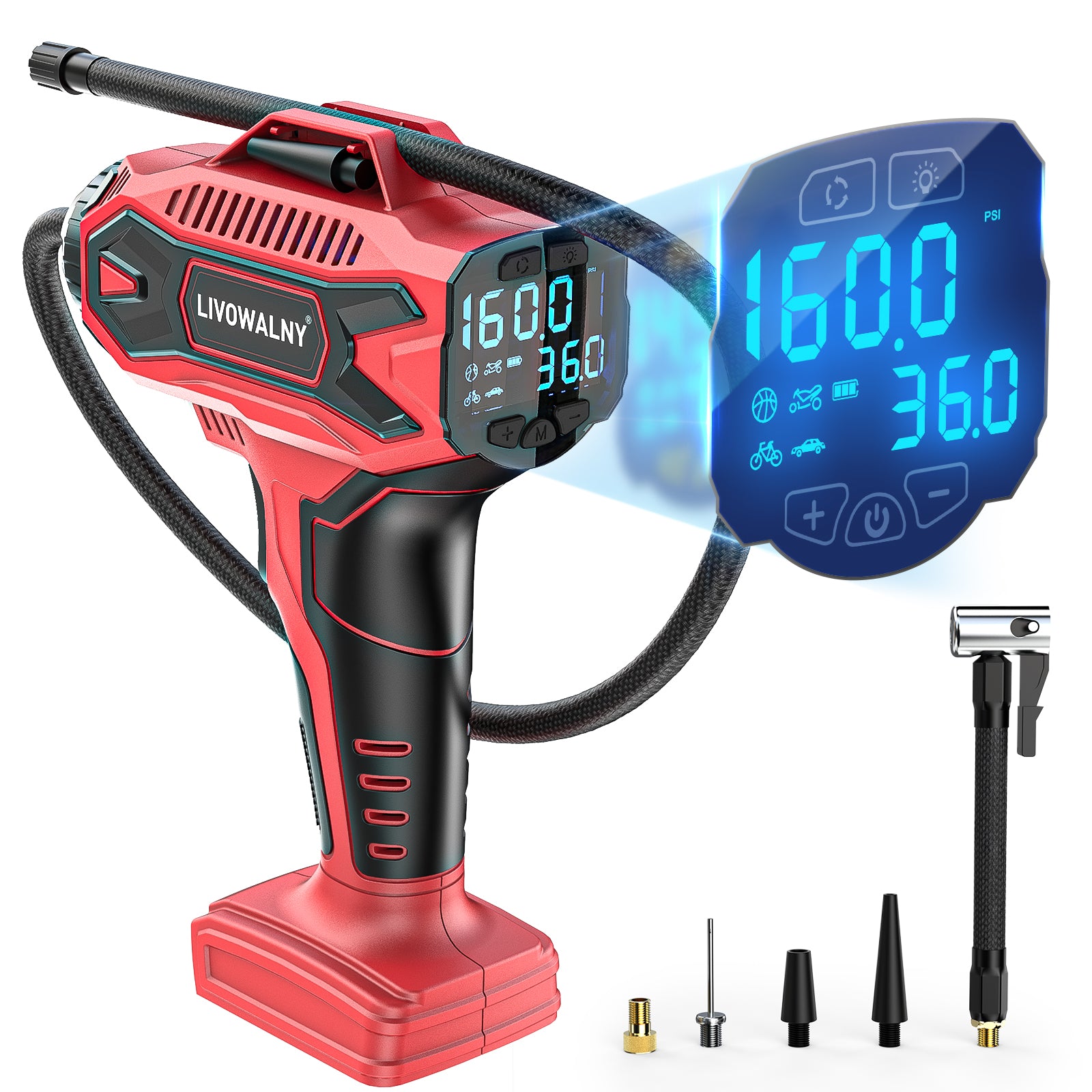 Air Pump Powerful Cordless Portable Tire Inflators For Every Journey Air pump powerful cordless portable tire inflators for every journey
