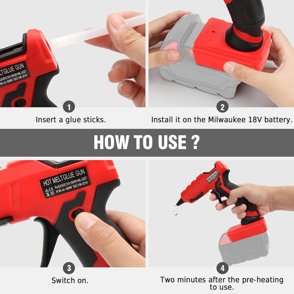 cordless hot glue gun