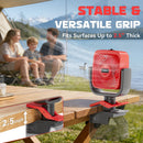 LIVOWALNY Clip Fan Compatible with Milwaukee 18V Battery, 4" Cordless Portable Clip-On Fan with 3 Speeds & Adjustable Angle for Camping Jobsite Tent Travel Fishing Outdoor (No Battery)-2
