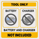 LIVOWALNY Battery Powered Fan Compatible with Dewalt 20V Battery, 3500RPM with AC Adapter Portable Floor Fan with Hook Handle Variable Speed for Camping Jobsite Tent Outdoor (No Battery)-10